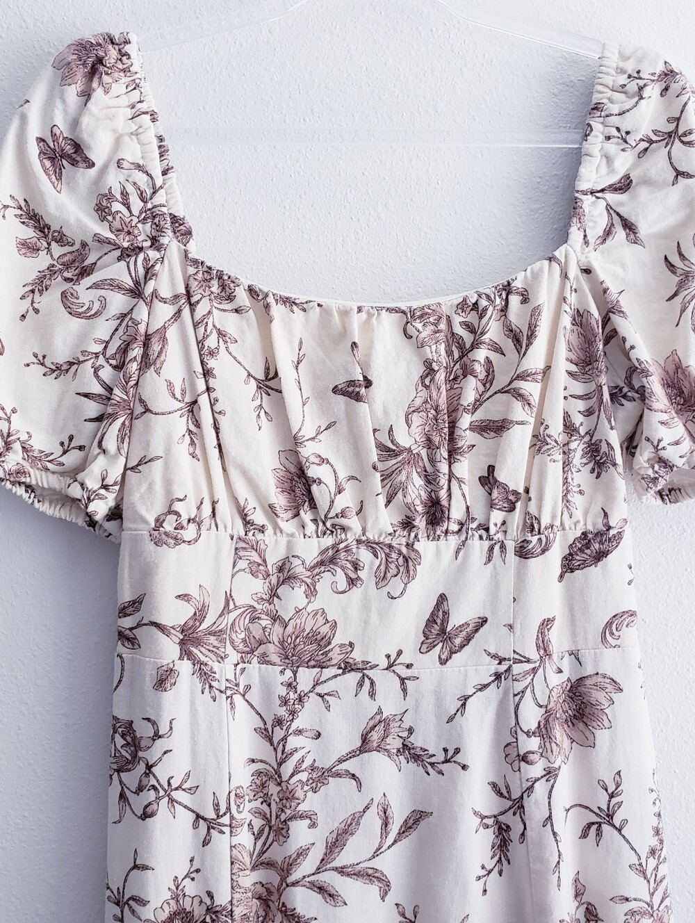 London Times Floral Folk Lore Maxi Dress - Picture 3 of 11